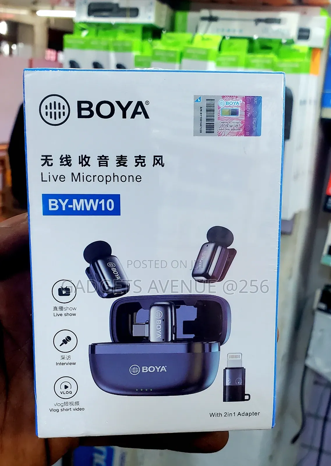 BOYA BY-MW10 Wireless Microphone System