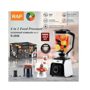 RAF 4 in 1 Electric Powerful Commercial Food Processor With Juicer