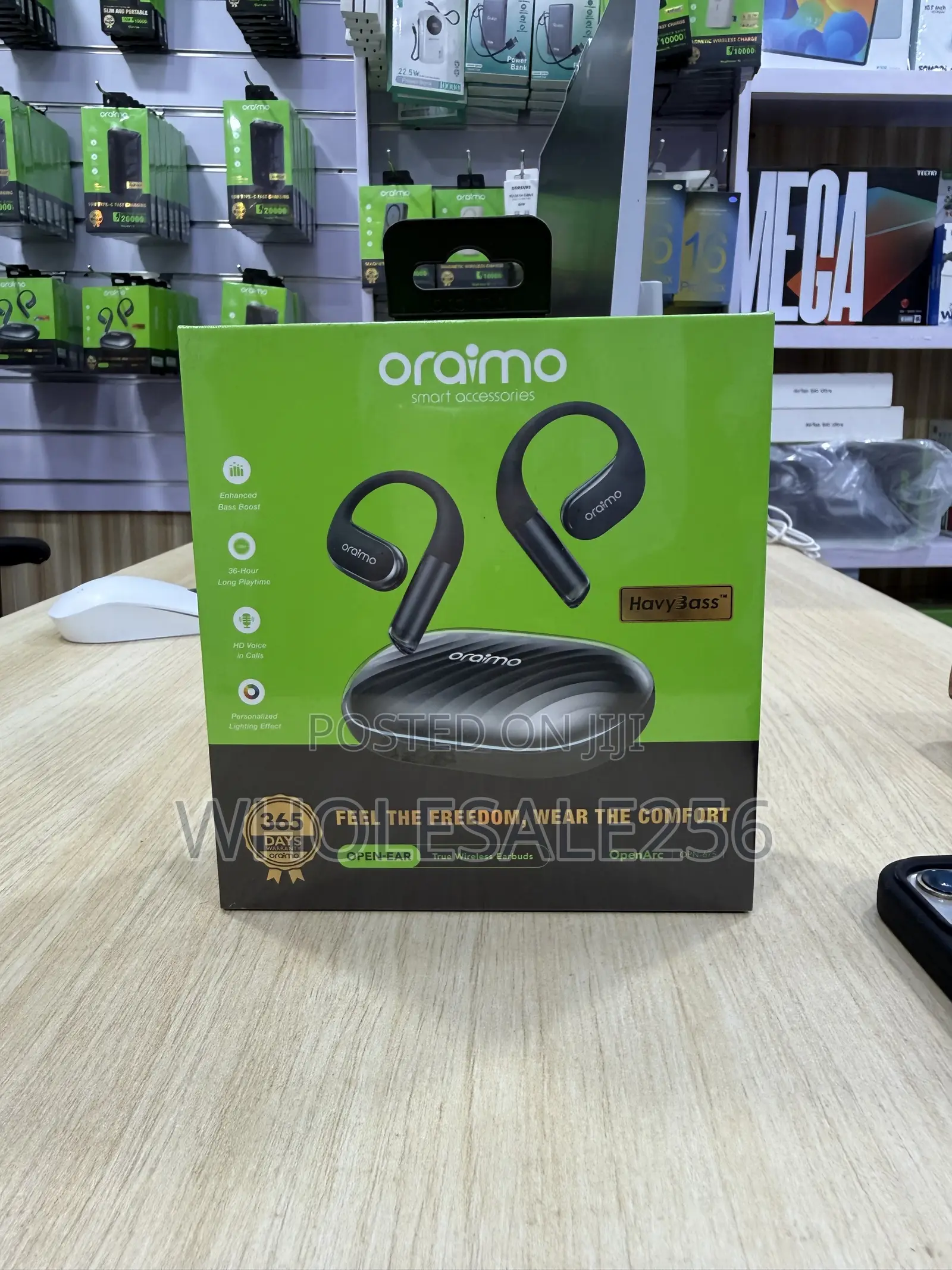 Oraimo OpenArc Earbuds OPN-675 Open-Ear True Wireless EarBuds