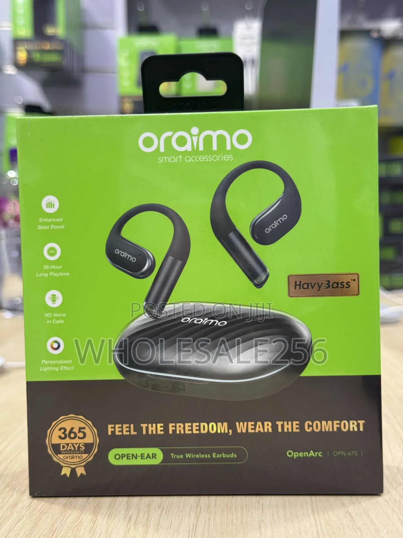 Oraimo OpenArc Earbuds OPN-675 Open-Ear True Wireless EarBuds