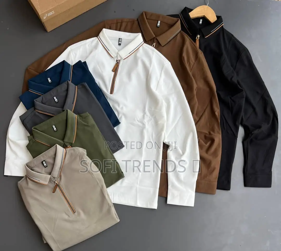 Quality Collared Sweatshirts