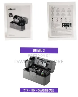 DJI Mic 3 Wireless Lavalier Mic 1TX 1RX 2TX 1RX Kit