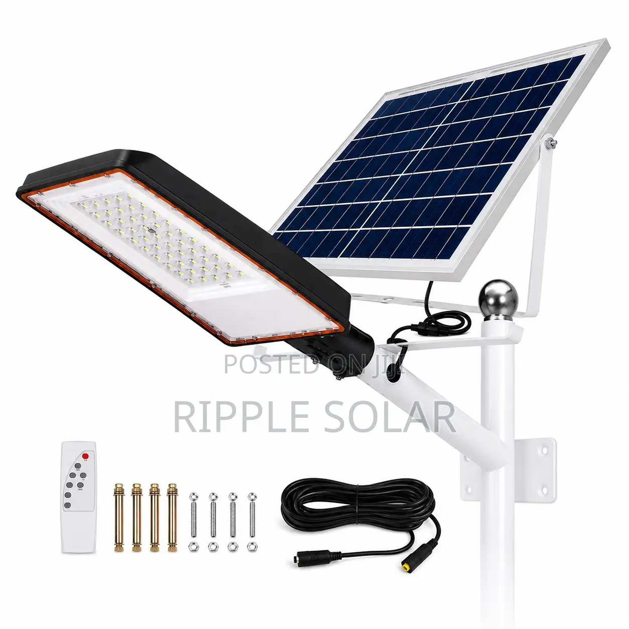 400W Solar Street Light With Panel LED Security Kampala
