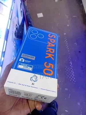 New Tecno Spark 50 128 GB Black