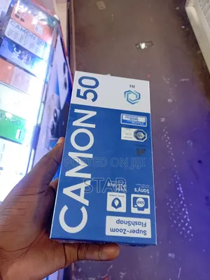 New Tecno Camon 50 256 GB Black