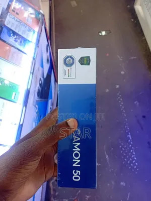 New Tecno Camon 50 256 GB Black
