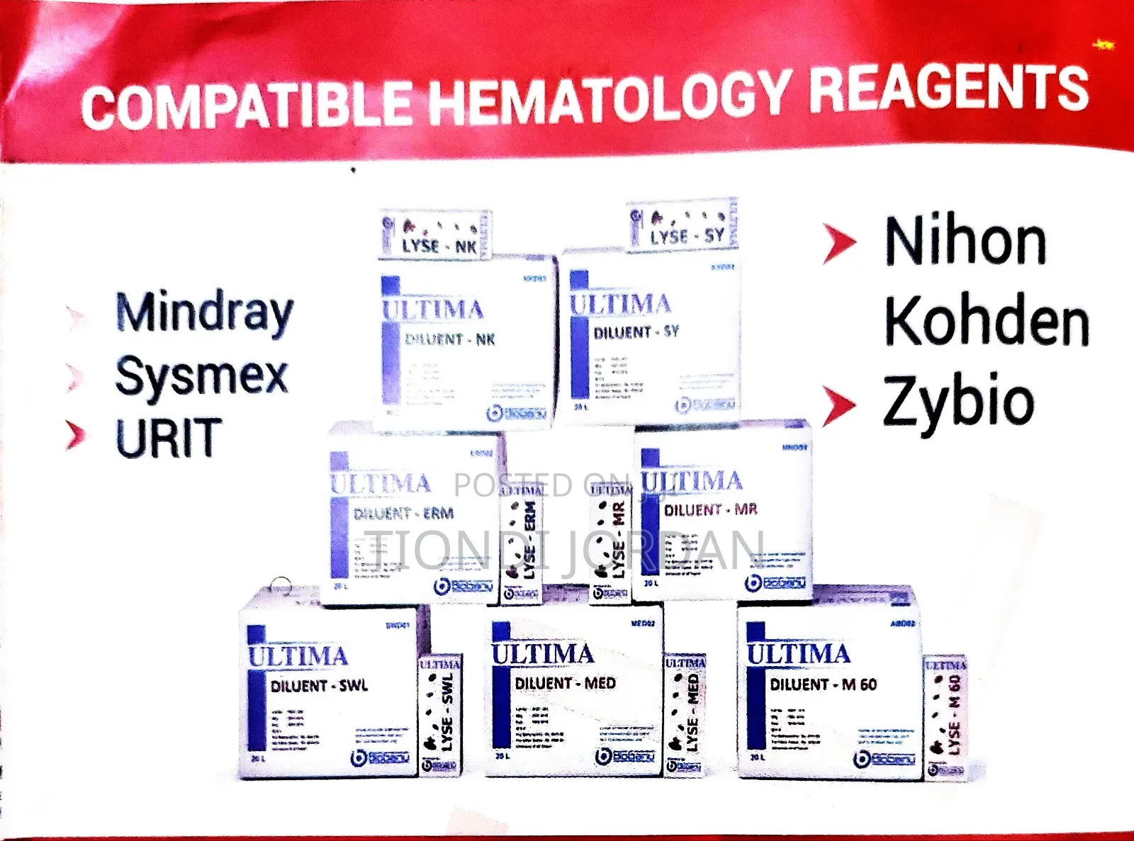 Medical Laboratory Equipments and Consummables