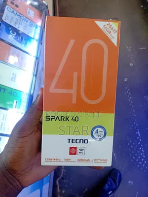 New Tecno Spark 40 256 GB Black