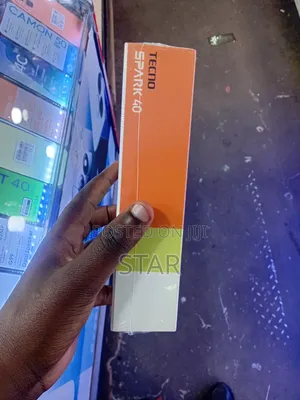 New Tecno Spark 40 256 GB Black