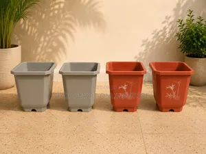 Tidy Classic Plastic Flower Pots Plastic Flower Pots