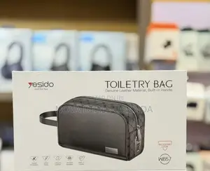 Yesido Multifunctional Fingerprint Security Organiser Bag, PU Leather