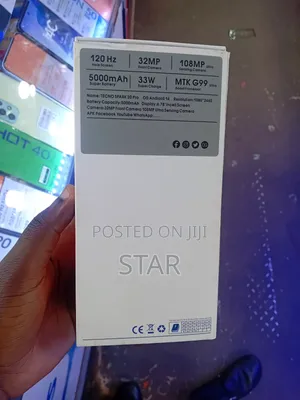 New Tecno Spark 20 Pro 256 GB Gray