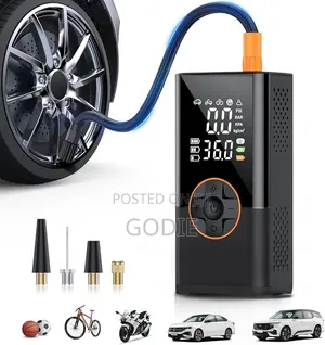 Multi-Functional Portable Air Compressor Digital Pump