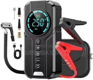 4-in-1 Portable Car Jump Starter and Digital Air Pump Model 1920
