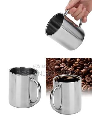12 Pieces Double-Walled Stainless Steel Travel Coffee Mug