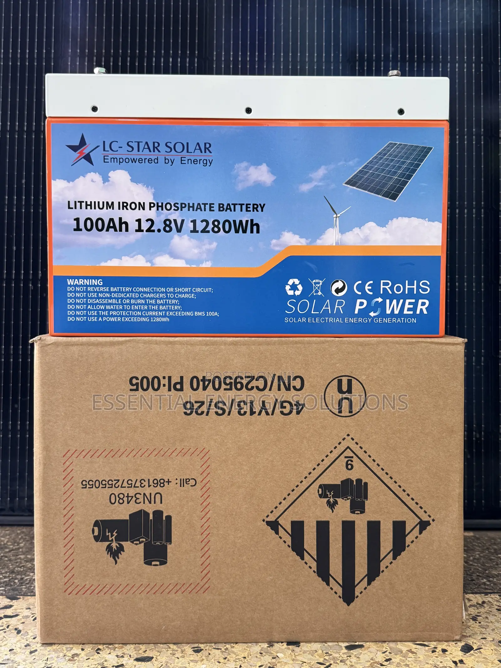 100ah 12v Lithium Phosphate LC Star Battery