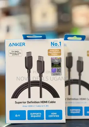 Anker at 60Hz HDMI Cable, Ultra High Speed at 120Hz 48Gbps