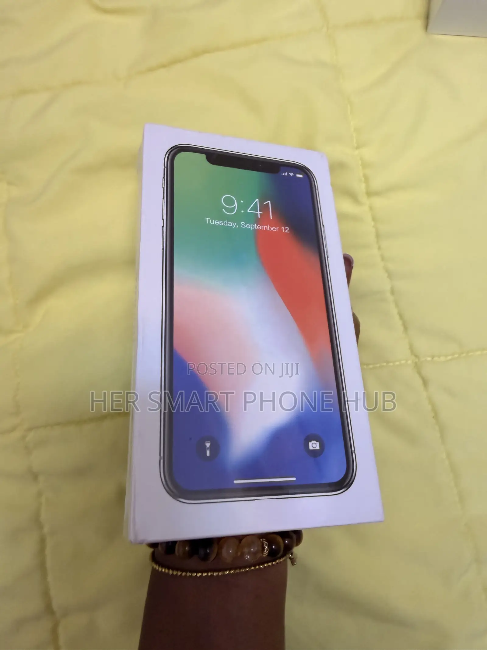 New Apple iPhone X 256 GB Black