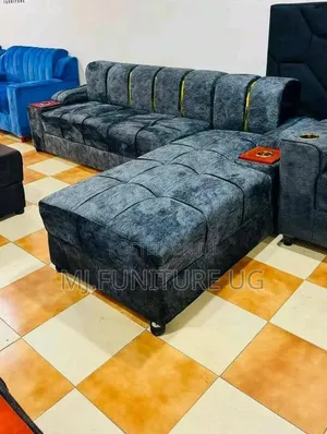 l.sofa With Bottle Holder