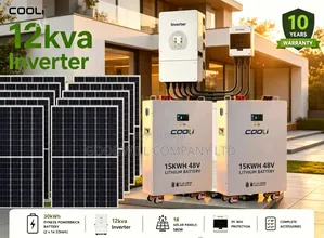 30kwh 12kva 48v Cooli Hybrid Complete Solar System