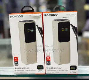 Porodo Smart Display 20000mAh Power Bank