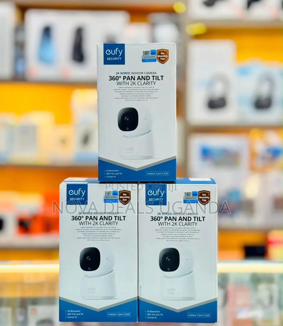 Eufy Security Indoor Cam C220, Security Camera With Wi-Fi