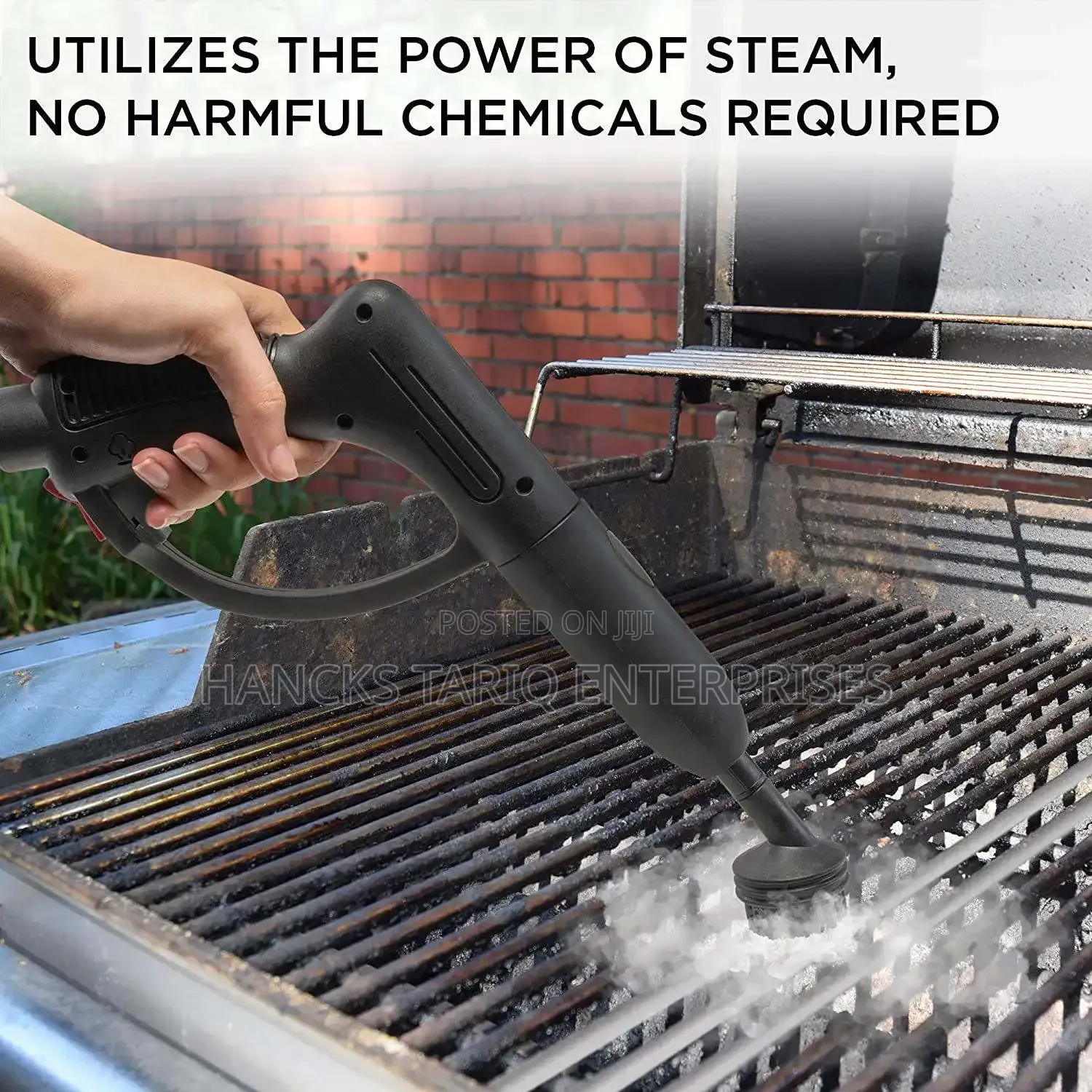 Handheld Multi-Purpose Steam Cleaner Set.