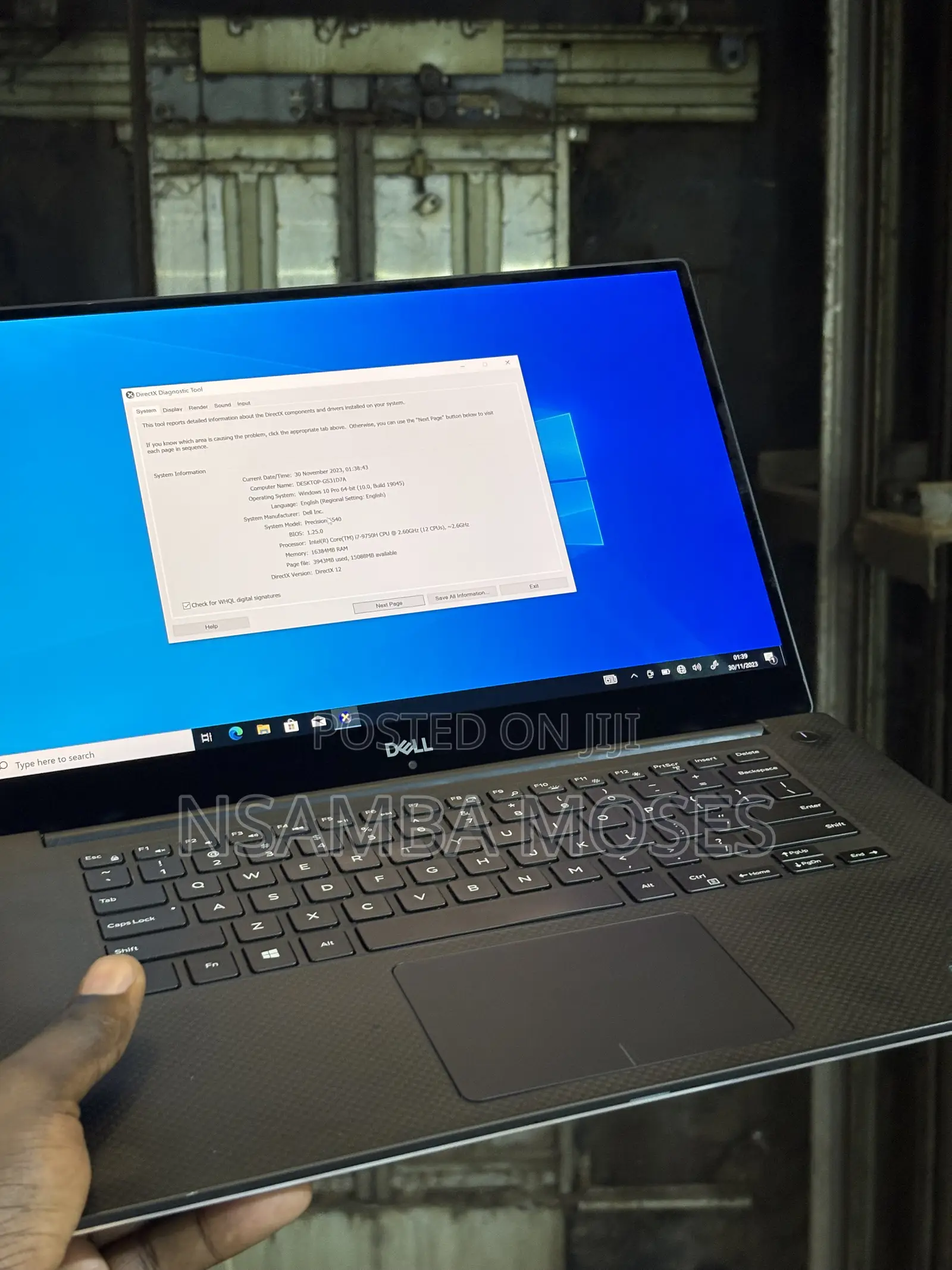 Laptop Dell Precision 15 5540 16GB Intel Core i7 SSD 512GB