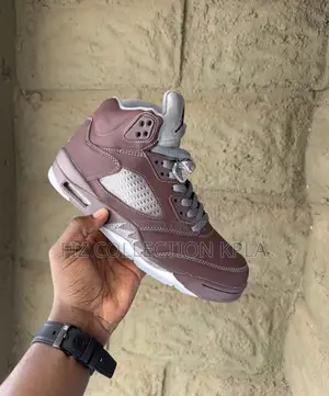 Original Jordan 5 Retro Wine Red Premium Trainers