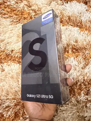 New Samsung Galaxy S21 Ultra 5G 128 GB Silver