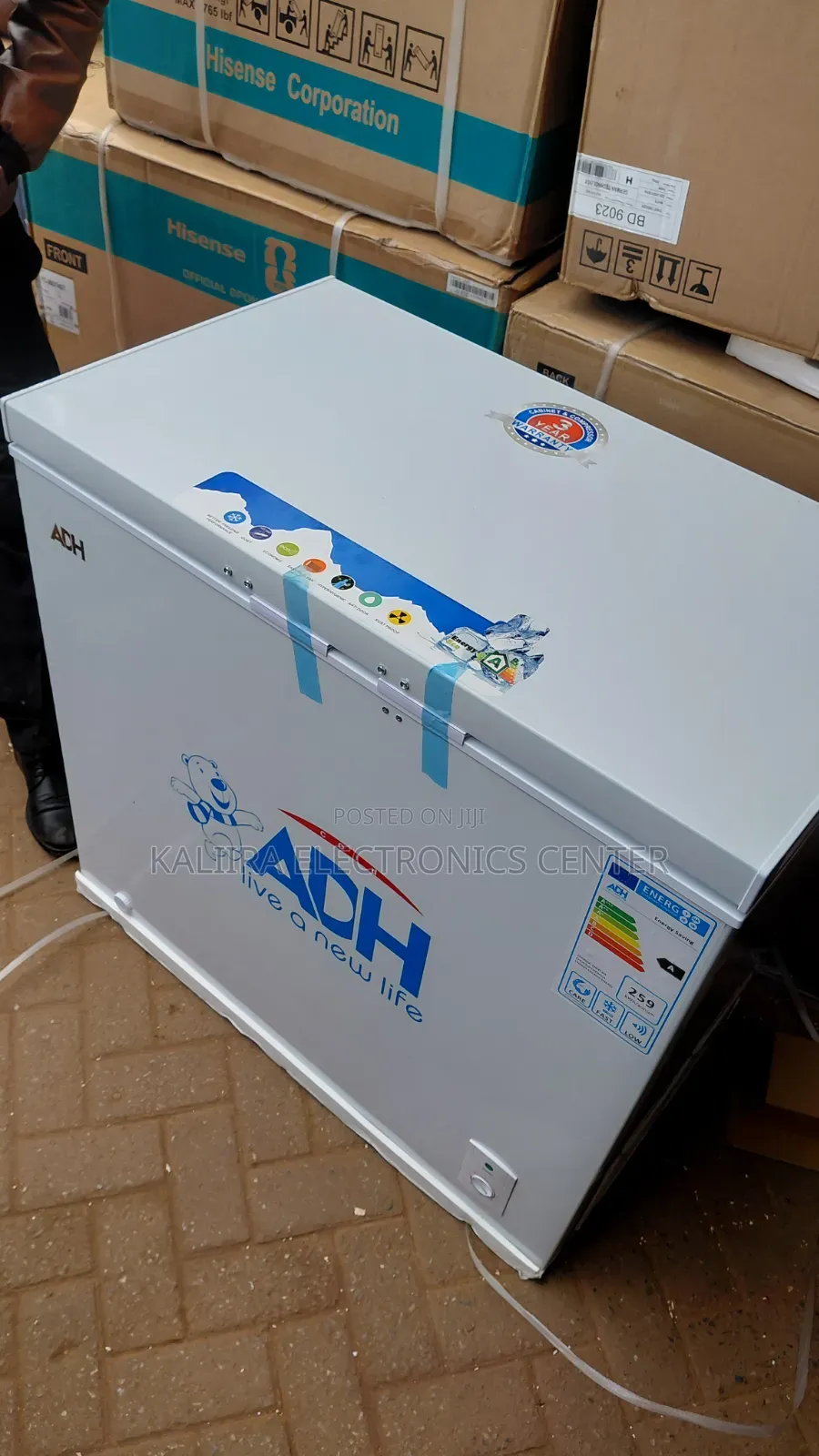 230l White Colour Freezer