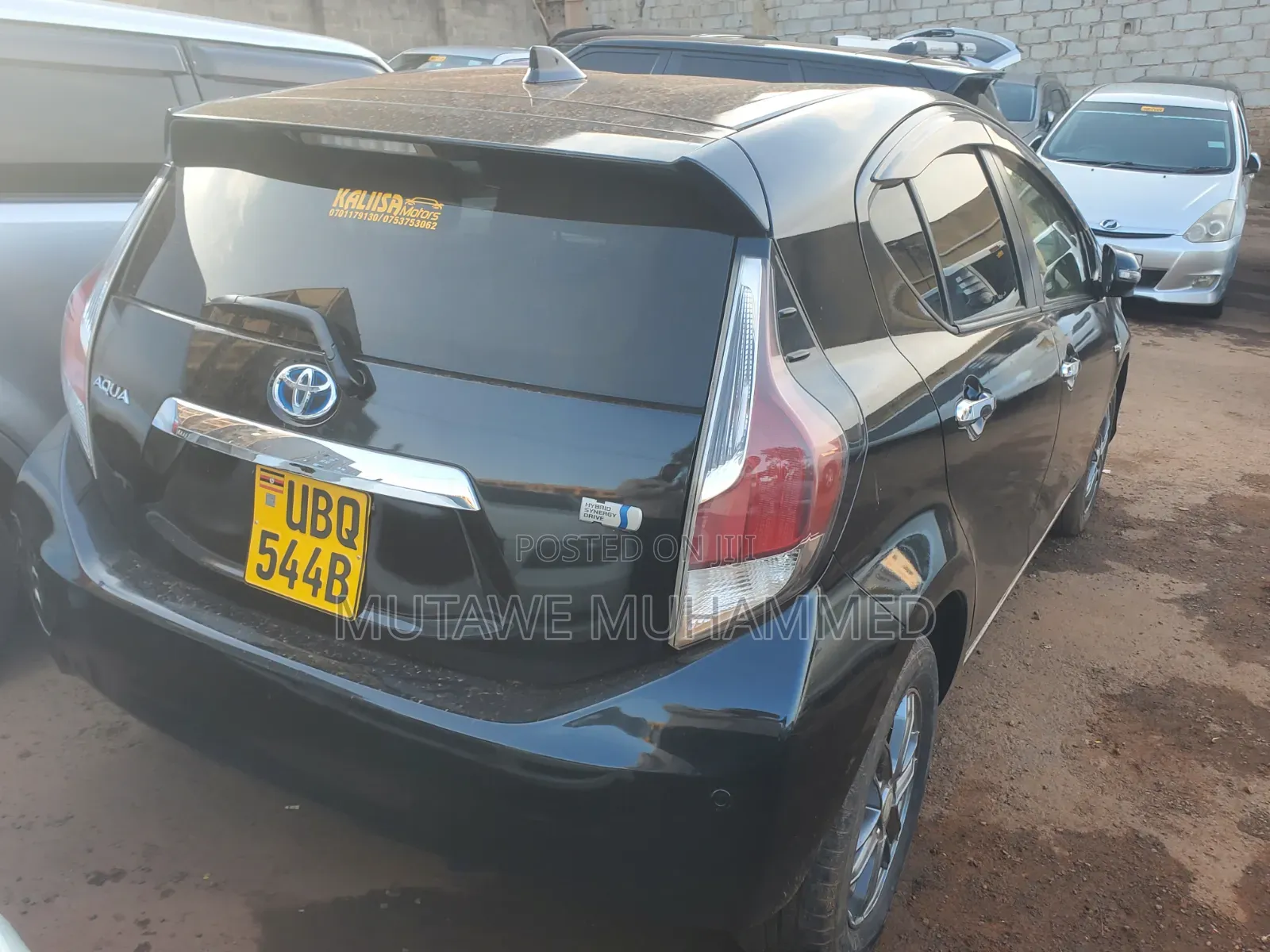 Toyota Aqua 2012 Black
