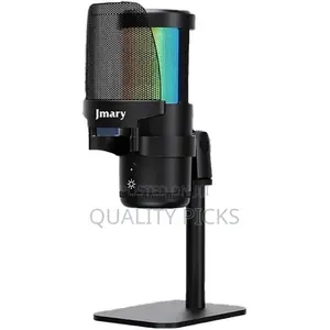 MC-PW13 RGB USB Microphone – Plug Play With Zero-Latency Monitoring