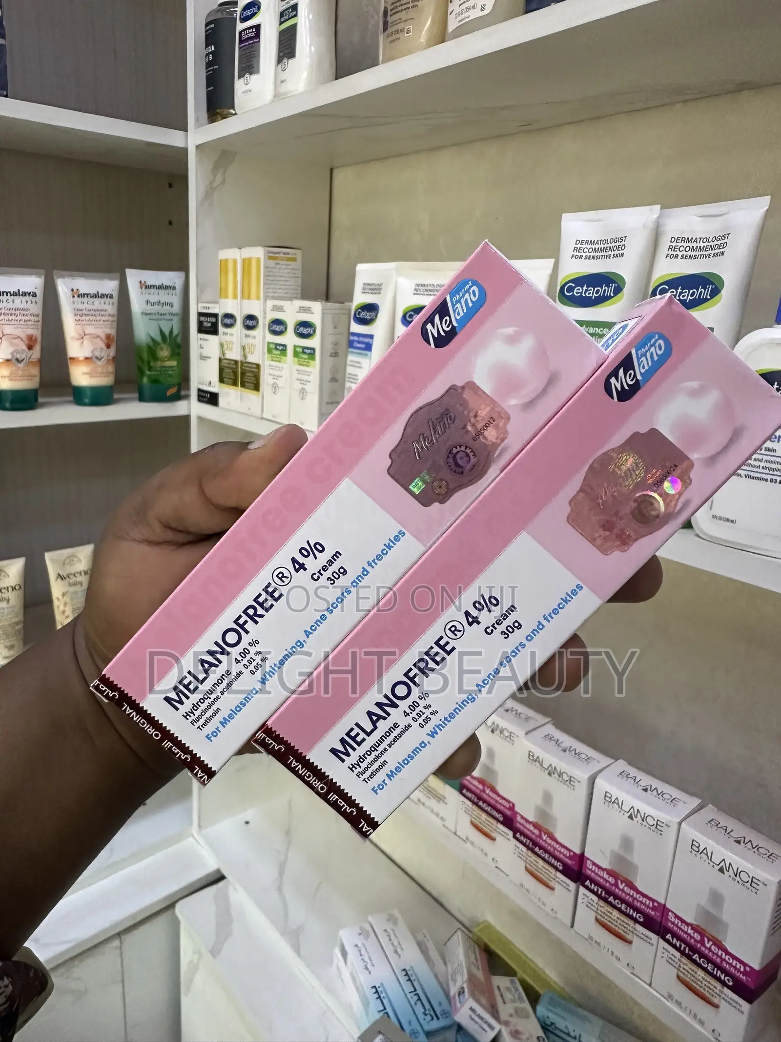 Melanofree 4% Cream