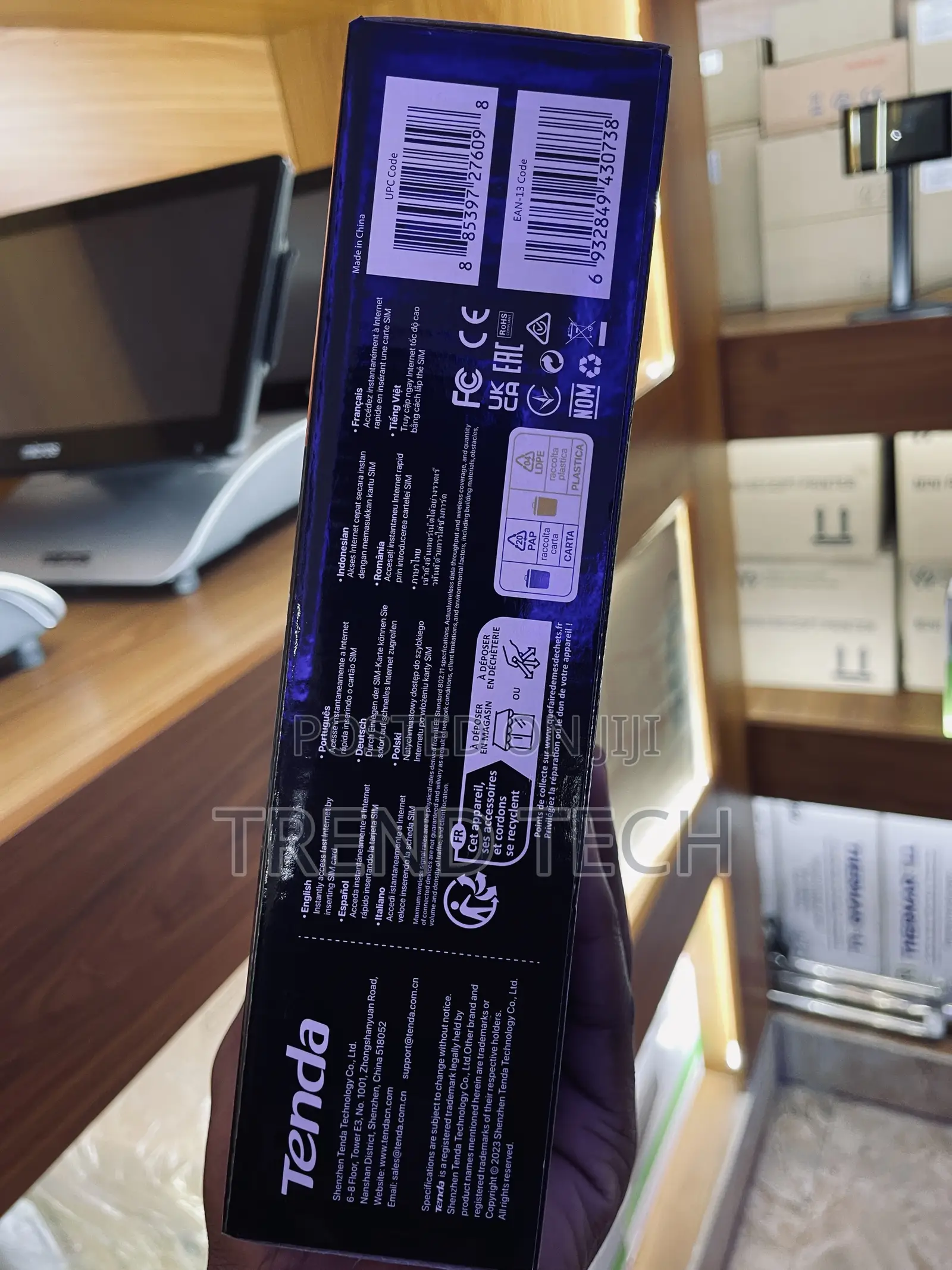 Tenda Simcard Router