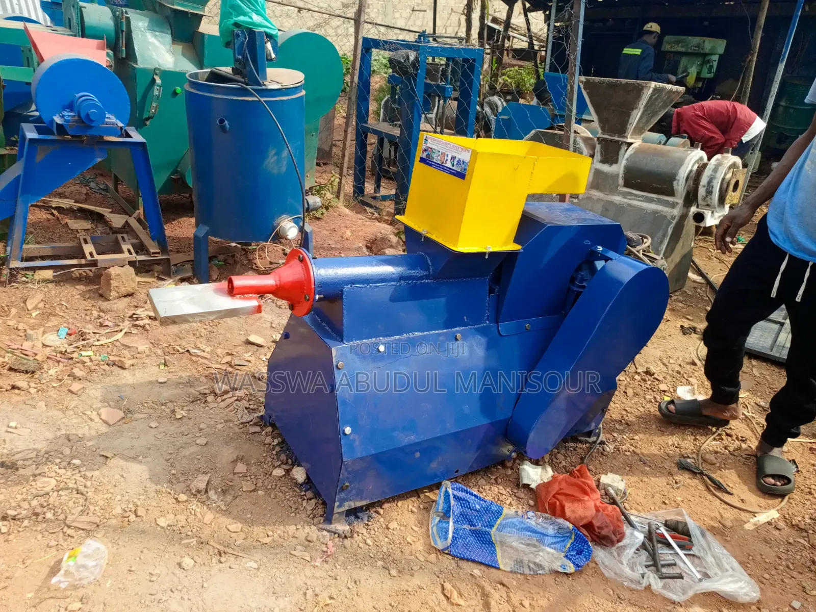 Electric Stick Briquette Machine