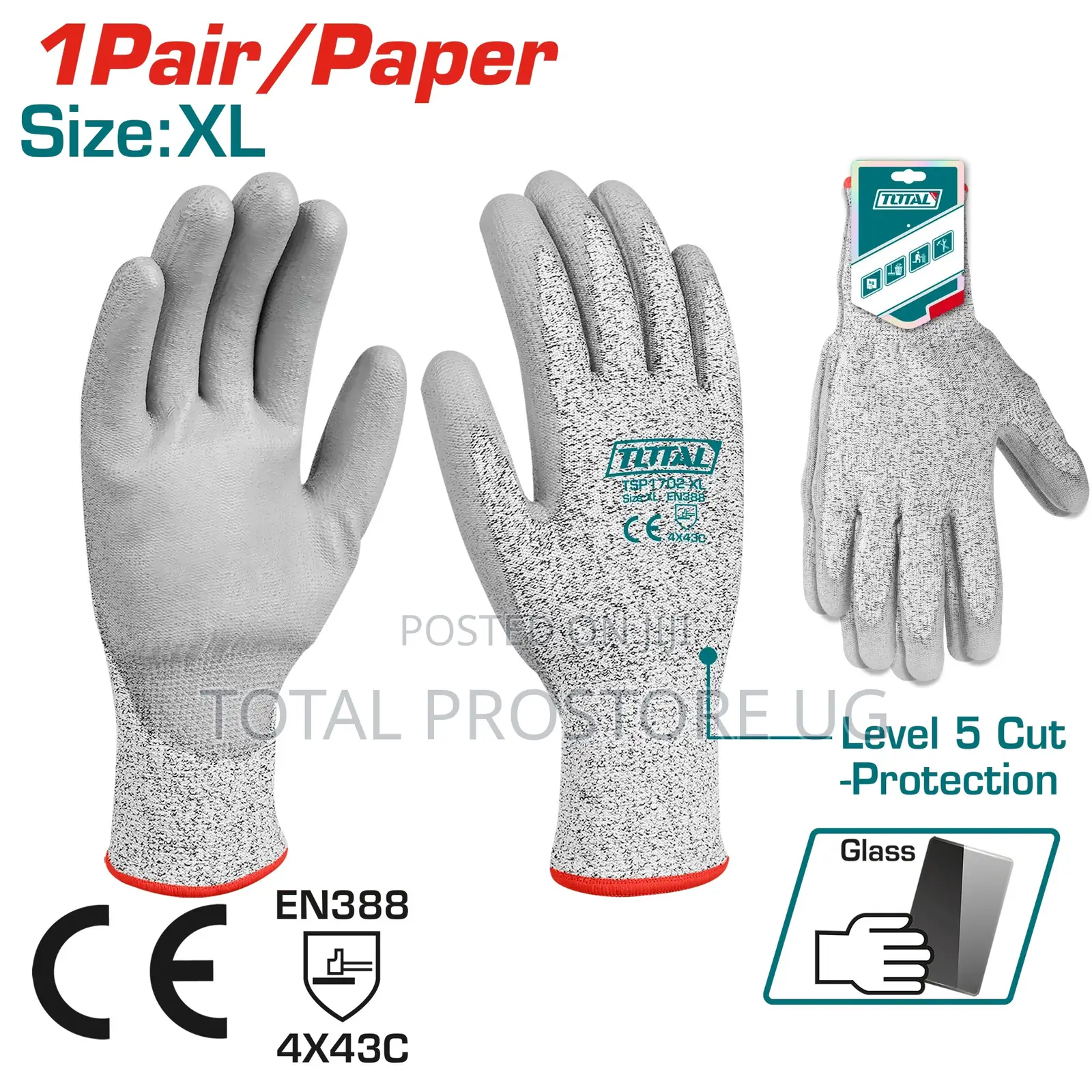 Cut-Resistance Gloves XL.