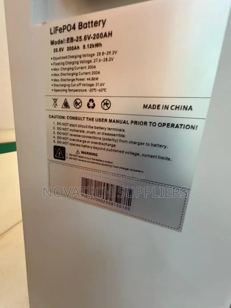 Sumry 5kWh Deep Cycle LiFePO4 Battery With Smart BMS
