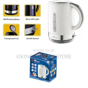 Electro Master 1.7L Plastic Electric Kettle for Boiling Water and Tea