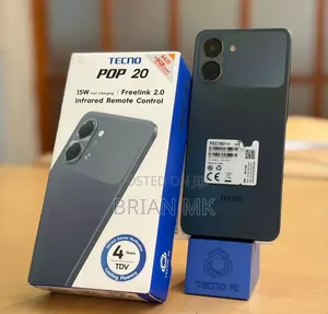 New Tecno Pop 20 128 GB Black