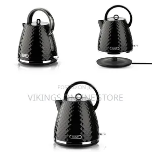 RAF 2L Retro Mini Teapot Stainless Steel Double Wall Household