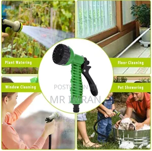 7-Pattern High-Pressure Garden Hose Spray Nozzle
