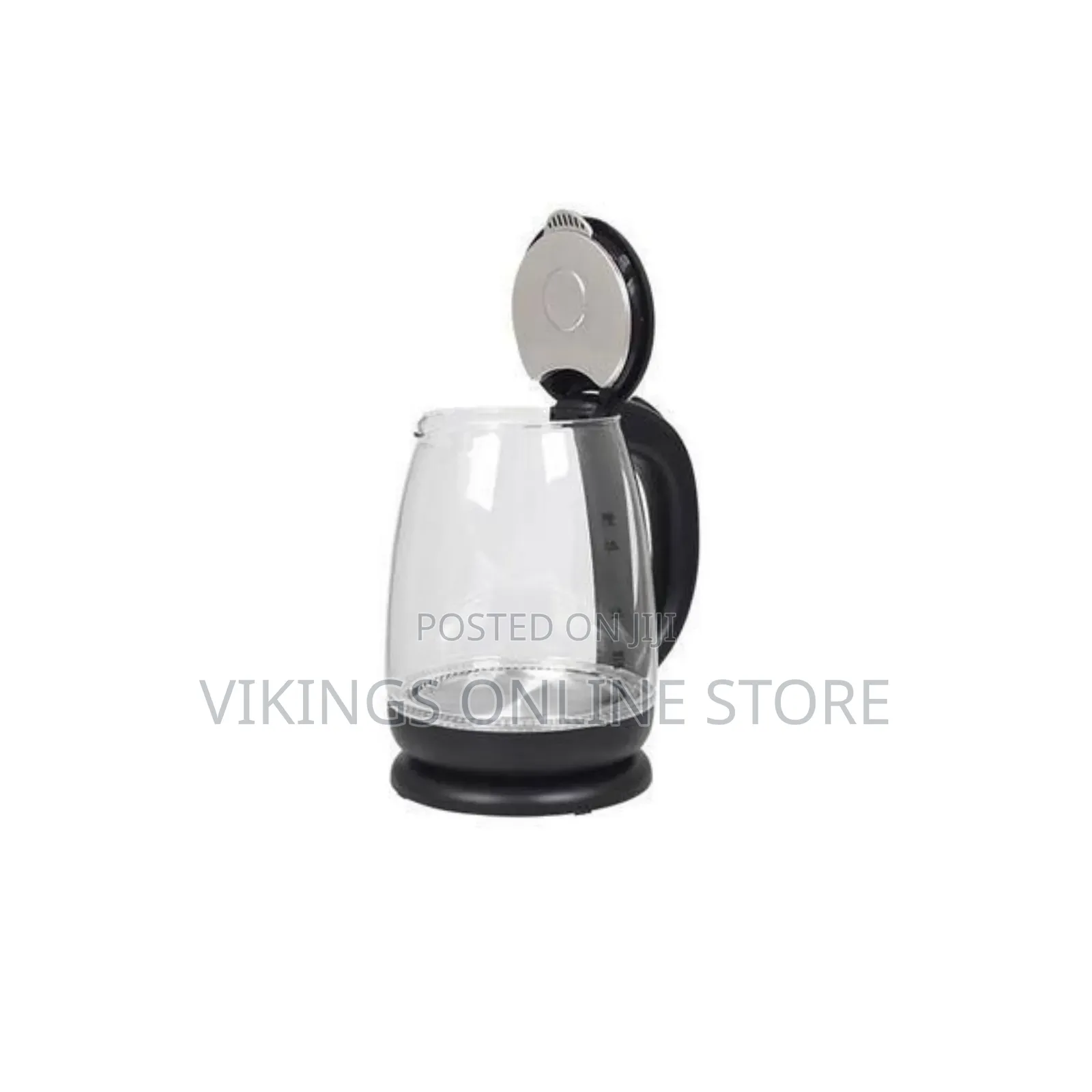 Electro Master 2 Liter Electric Blue Led Glass Kettle Water Boiler
