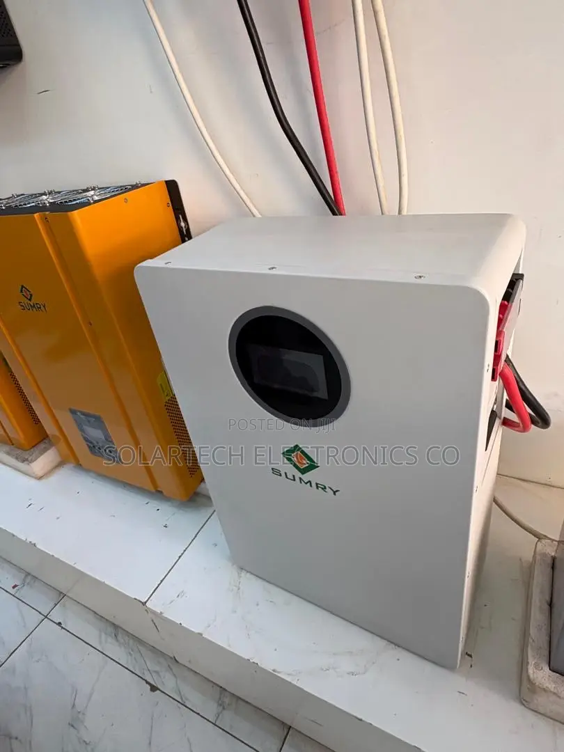 Sumry 5.12kWh LiFePO4 Solar Battery 6000 Cycles