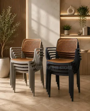 Stackable Mesh Backrest Plastic Chairs Plastic Chairs