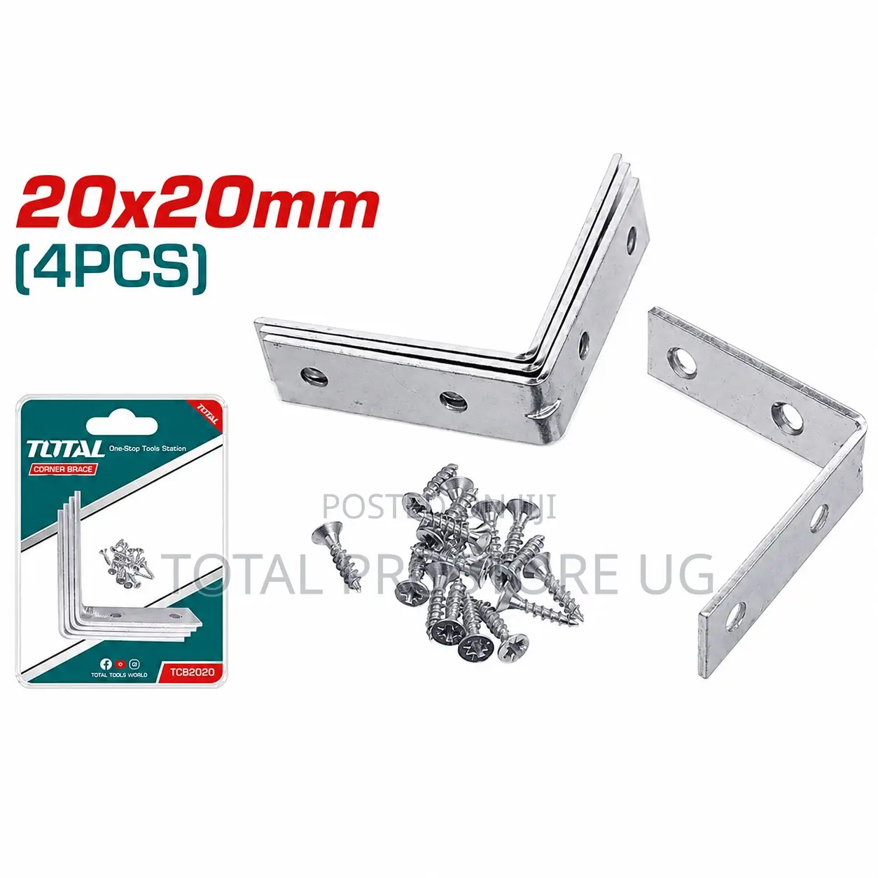 Corner Brace Set 20*20mm.