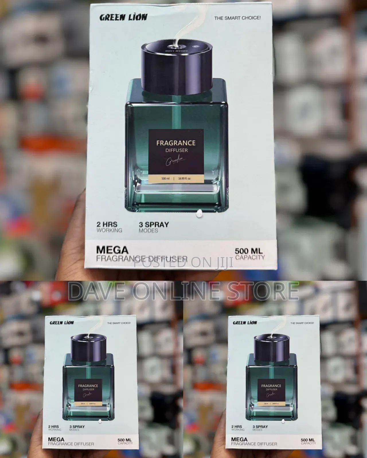 Green Lion Mega Fragrance Diffuser - Green