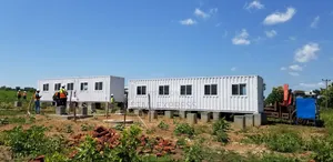 40ft Container Office , Fitted , Electrical Installations AC Units.