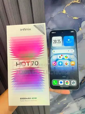 New Infinix Hot 70 256 GB Yellow