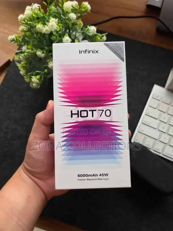 New Infinix Hot 70 256 GB Black